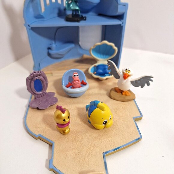 Disney Animators Collection Palace Playset Mini Figures Castle Ariel - Picture 12 of 16
